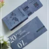 Thiệp Cưới Passport thiệp màu xanh dương nhạt
