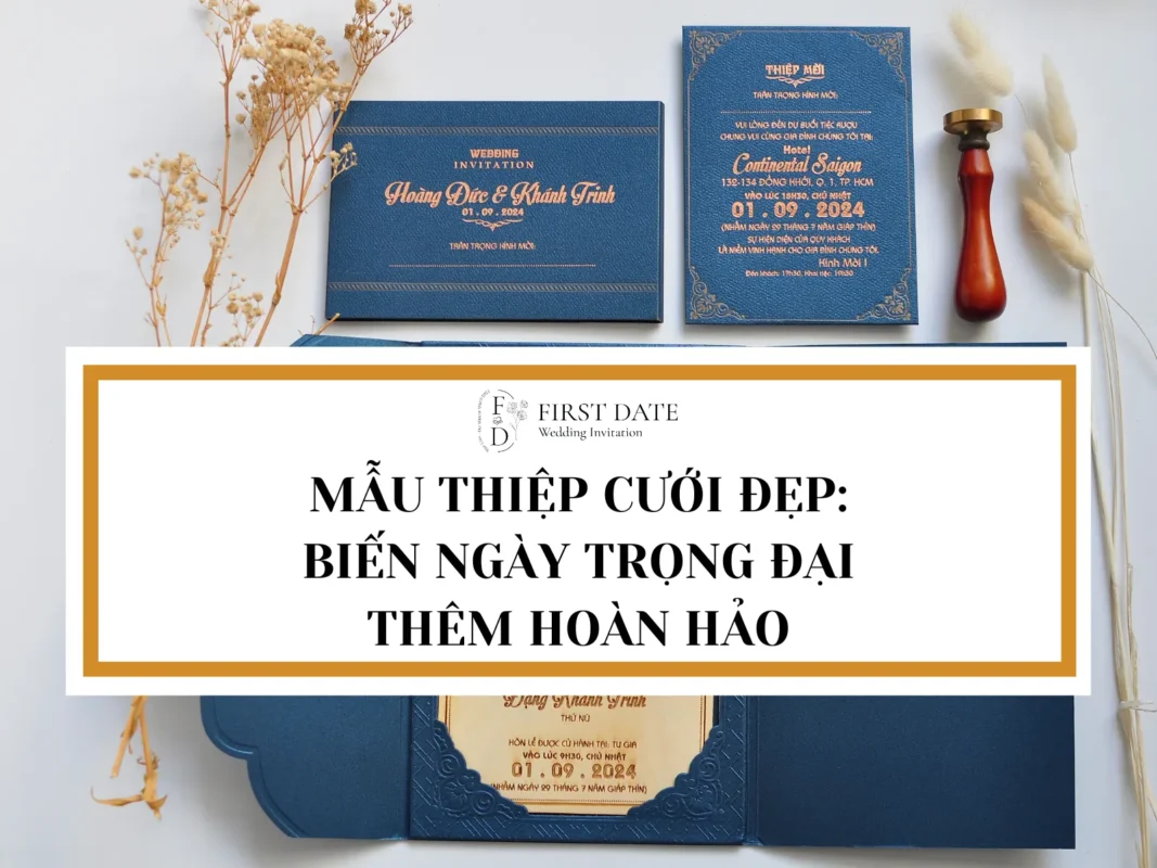 Mẫu thiệp cưới